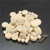 60pcs a senti la garniture de tampon de roue de polissage avec 3 mandrins pour des outils rotatoires
