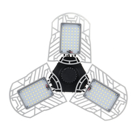 60W / 120W 85-265V 3/4 Déformable LED Garage Lumières Plafonnier Atelier E26 E27 Base