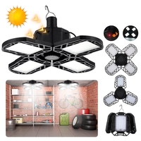 60W 120W LED ampoule de garage déformable plafonnier lumières lampe datelier USB charge directe