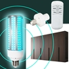 60W E27 UV stérilisateur de lampe germicide à lozone UVC LED fonction de minuterie dampoule de ma s + télécomm