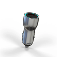60W Fast Charging Car Charger PD & QC Dual Port Fast Type C Charging Power Delivery Adapter for iPhone 14 13 12 11Pro Ma