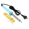 60w retirer uv colle fer à souder + 10pcs 10cm lame pour écran lcd outil remise à neuf de réparation