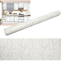 60x200cm effet marbre papier peint granit vinyle blanc gris décoration de cuisine à la maison