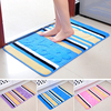 60x40cm floral rose stripe tapis de sol en intérieur porte antidérapant cuisine salle de bain tapis tapis