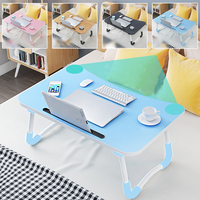 60x40cm Agrandir Pliable avec Tasse Trou Ordinateur Bureau Dordinateur Portable Table TV Lit Ordinateur Mackbook Su