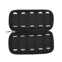 6/10 fentes U sac de rangement pour disque organisateur étui de rangement Flash lecteurs accessoires portables support a