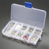 610 Pcs À La Main Bijoux Outils Kits Tête Broches Chaînes Résultats Accessoires Argent avec Boîte