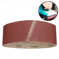 610x100mm 60 courroie de ponçage de grain 4x24 pouces anneau bandes abrasives en oxyde daluminium abrasif