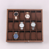 6/12/18 fentes en bois montre présentoir Collection mallette de rangement boîte organisateur