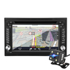 6, 2 pouces 2 Din Wince lecteur DVD de voiture Radio FM GPS SAT NAV Bluetooth avec caméra arrière
