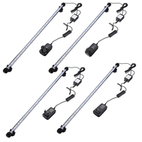 62CM 10W IP68 étanche 36 pièces LED Aquarium lumière RGB 5050 à distance LED réservoir poisson lumière Submersible barre