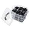 630 Pcs 18 Sortes En Plastique Corps De Voiture Push Pin Rivet Attaches Garniture Moulure Clip Attache Clip Kit