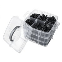 630 Pcs 18 Sortes En Plastique Corps De Voiture Push Pin Rivet Attaches Garniture Moulure Clip Attache Clip Kit