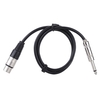 6.35mm mâle à XLR femelle câble de Microphone Audio stéréo câble de micro haut-parleur amplificateur mélangeur ligne 1.5