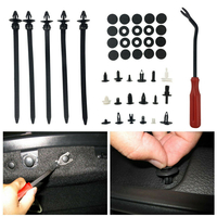 640pcs garniture clips de retenue rivet pare-chocs vis panneau carrosserie kit kit de fixation