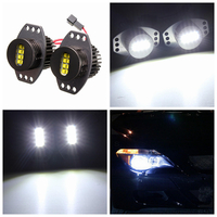 64w angel eyes phares xénon LED auréole pour BMW E90 E91 06-08 lampe blanche