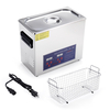 6.5L 180W nettoyeur à ultrasons minuterie numérique en acier inoxydable bijoux de bain lunettes montre Machine de nettoy