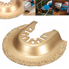 65mm alliage dur a vu cutter semi-circulaire lame