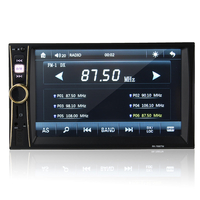 6.6 pouces 2 DIN voiture stéréo Bluetooth MP5 Player FM écran tactile miroir Link caméra arrière