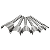 6/7/8 / 10pcs cuir artisanat demi-rond trou trou poinçon sangle ceinture fin portefeuille outils
