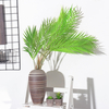 6/9 branches vert feuilles de palmier en plastique artificielle feuille artificielle décorations pour la maison décorati