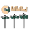 6mm ou 1/4 pouce tige CNC Spoilboard surfaçage routeur peu 4 ailes bois Surface raboteuse dalle aplatissement routeur co