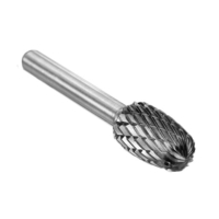6mm tige 12mm tête carbure rotatif burr grinder bit pour perceuse rotative