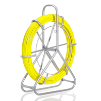 6mmx100M NBN fibre de verre câble poisson serpent Rodder extracteur Flex tirer tige