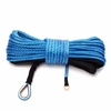 6MMx15M 50inch Winch Rope Synthetic 7700lbs SK78 Courroie de récupération de voiture pour bateaux Fairlead