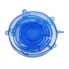 6Pcs / set Silicone Stretch Suction Pot Couvercles Couvercle de cuisine Pan Bowl Stopper Cap