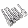 6pcs 1/4 pouce hex tige pilote d