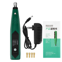 6PCS 2500mAh 18000r / Min stylo de gravure électrique mis en métal découpant la machine de marquage