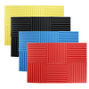 6Pcs 30x30x2.5cm Mousse dinsonorisation Panneaux muraux acoustiques Studio Mousse insonorisée