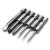 6pcs 50mm 2.0-6.0mm Tournevis à tête fendue à tête plate Embouts