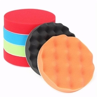 6pcs 6 pouces 150mm polissage / polissage set de patins pour le détail polisseur de voiture polissage