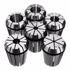 6pcs ER32 printemps pince fixée 1/8 pouce à 3/4 pouce à pince pour outil de tour de fraisage CNC