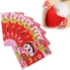6pcs Festival intelligente de printemps chinois Chinatown enveloppe rouge sac d