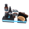 6pcs hommes barbe toilettage kit croissance barbe baume huile barbe peigne brosse lavage cadeau cadeaux de Noël