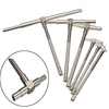 6pcs Jauge Télescopique 8-150mm Fixé Micromètre Ingénieurs de Forage Mesure kit