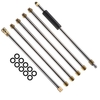 6pcs nettoyeur haute pression extension tige en métal laveur deau pulvérisateur outils 14x1.5mm nettoyeur haute pre