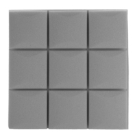 6pcs panneau de mousse acoustique insonorisé insonorisant éponge studio KTV tuile insonorisée