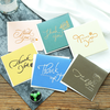 6pcs papier merci cartes de voeux cadeau décoration carte carte de voeux