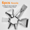 6pcs pistolets à air chaud buse pistolets à air chaud buses résistant à la chaleur conseils
