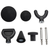 6pcs pointe de massage à percussion et 2pcs 75mm tige allongée pour jigsaw masseur adaptateur attachement Worx