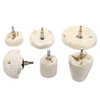 6pcs polissage polissage tampon mop roue foret kit polissage roue tissu coton polissage vadrouilles