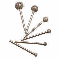 6pcs roue de grincement de diamants ronde jambe ronde de 3 mm pour l