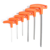 6pcs T poignée boule hexagonale clé ensemble long atteindre Allen tournevis clé outil 22.53568mm