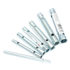 6pcs tubulaire boîte à clés clé à tube clé à clés métrique socket jeu 6mm-17mm