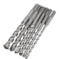 6Pcs 6 à 16mm Électrique Hammer Foret Set 160mm Carbure Pointe SDS Plus Forets À Béton