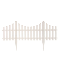 6pcs extérieur jardin cour panneau écran clôture fermée fête décor 24 "x 13"